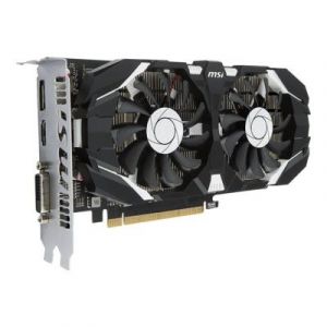 Image de MSI GTX 1050 TI 4GT OC - Carte graphique Nvidia GeForce GTX1050Ti 7008 MHz 4 Go PCI Express