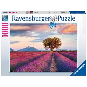 Image de Ravensburger Puzzle 1000 Pièces, Champs De Lavande, Collection Paysages & Photo, Puzzle Pour Adultes, Puzzle -...