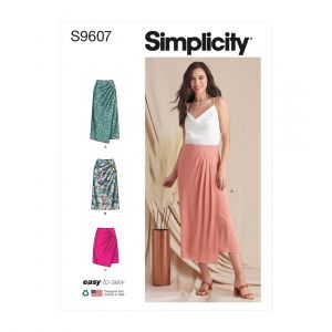 Simplicity Patron 9607 - Jupes pour jeunes filles -