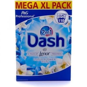 Dash Lessive poudre 2 en 1 - Fleur de lotus et lys - 110 doses XL PACK