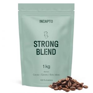 Mistura de caf&eacute; forte Uganda, Brasil e Peru 1 kg - Incapto Coffee