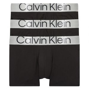 Calvin Klein Lot de 3 boxers unis Noir - Taille 44