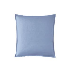 Essix Taie d'oreiller, Percale de Coton, Bleu Olympe, 50x70 cm