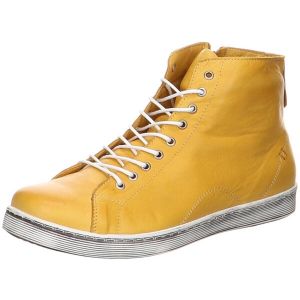Andrea Conti Chaussures &agrave; Lacets Femme 0341500, Pointure:39 EU, La Couleur:Jaune