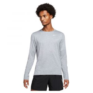 Image de Nike Maillot manches longues dri fit element gris l