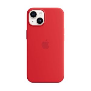 Apple Silicone Case with MagSafe (PRODUCT)RED iPhone 14