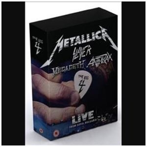 Coffret Metallica - The Big Four : Live From Sofia, Bulgaria - 5 DVD