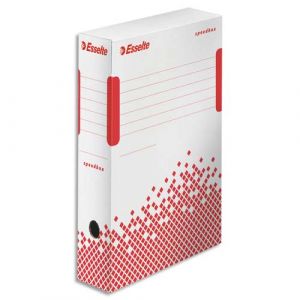 Esselte Boite archive SPEED BOX, dos de 8cm - Lot de 25