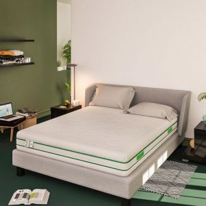 Baldiflex - Matelas Hybride Green Spring - 800 Ressorts et 3 cm Mousse à mémoire de Forme - mesure 120x190 cm