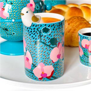 Infuseur &agrave; th&eacute; blanc