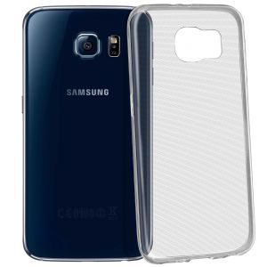 Image de Avizar TPSKIN-CL-G920F - Coque de protection pour Samsung Galaxy S6 + chiffonnette