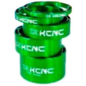 KCNC Direction Hollow Headset Spacers 5 Units - Green - Taille One Size