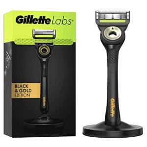 Image de Gillette Labs Avec Barre Exfoliante, Rasoir Pour Homme De, 1 Manche - 1 Recharge De Lame, Id&eacute;e Coffret Cadeau Homme