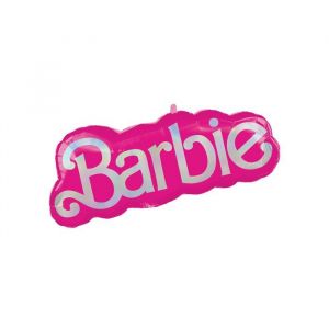 Amscan Ballon aluminium logo Barbie 81 x 30 cm