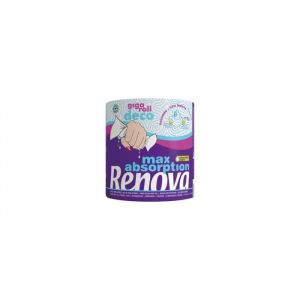 Renova Lot de 6 rouleaux de 600 g de papier essuie-tout 3600 g