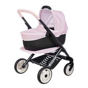 Image de Smoby Maxi-COSI - Poussette et Landau Rose - pour Poupons Jusqu'à 42 cms - 3 en 1 - A Partir de 3 Ans - Fabrication Espagnole