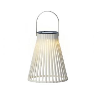 Lumineo Lanterne Solaire En Plastique Blanc