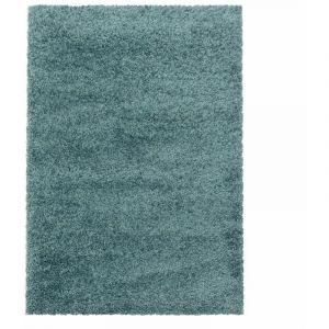 Image de Bobochic Tapis shaggy TAZA 140x200 Aqua - Aqua