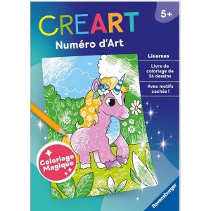 Ravensburger Creart livre de coloriage magique : Licornes