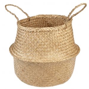 Panier de rangement en jonc de mer Rex London