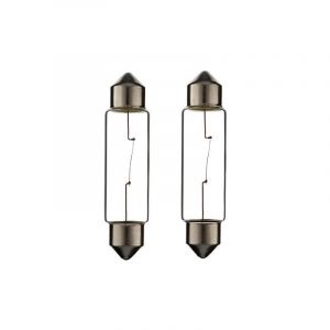 Cyclingcolors 2x Ampoule SV8.5 10W 11X44 24V camion fourgon voiture tracteur v&eacute;hicule agricole