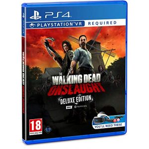 The Walking Dead Onslaught The Golden Weapons Deluxe Pack PS4 VR Requis Exclusivité Amazon (PS4) [PS4]