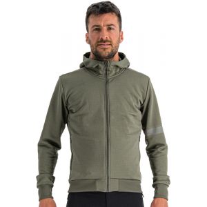 Sportful Giara Hoodie Men, olive M Sweatshirts & Pullovers