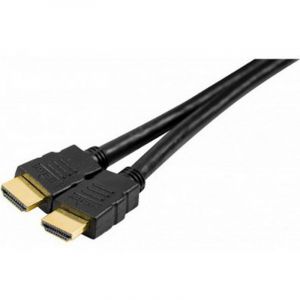 Image de Câble HDMI 1.4 High Speed avec Ethernet Noir - 5 m