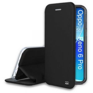 Ibroz Etui Oppo Reno 6 Pro Cuir noir