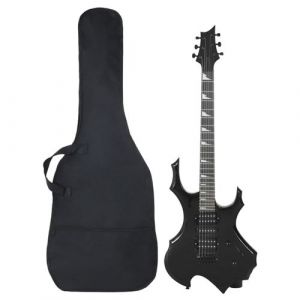 VidaXL Guitare électrique pour débutants avec sac noir 4/4 39