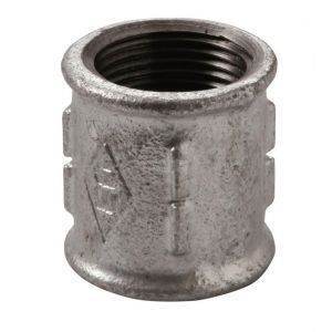 Virfollet Manchon taraudage droite/gauche N° 271 Fonte malléable noir diamètre : 15x21 Réf. 27101003 - ATUSA