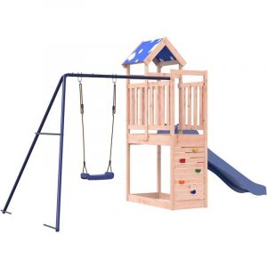 VidaXL Aire De Jeux D'ext&eacute;rieur Bois Massif De Douglas