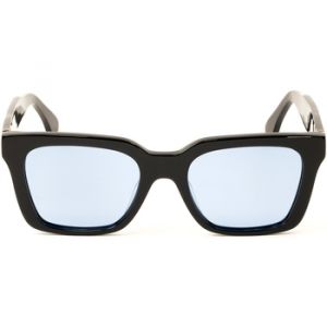 Xlab Unisex PANAREA Lunettes de soleil Ac&eacute;tate Noir Bleu clair Carr&eacute; Polaris&eacute;