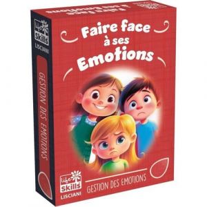 Lisciani Giochi Life Skills - Les Jeux des Émotions - 84 Cartes Illustrées - Jeu de Gestion des Émotions pour Enfants dès 4 Ans - Activité Développement Bien-Être et Autonomie - Jeux Éducatifs