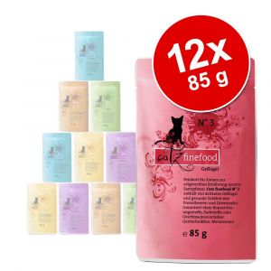 Image de Catz Finefood Nourriture pour chat Multi Pack pouches 2 (N ° 15-N ° 25) 12 x 85 g, 1er Pack (1 x 1,02 kg)