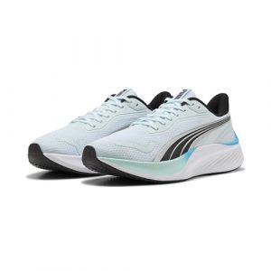 Puma Mixte Pounce Lite Chaussure de Course sur Route, Sea Glass Mint Melt Speed Blue Noir, 44.5 EU
