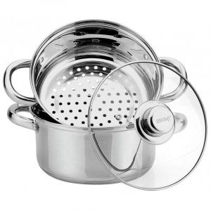 Marmite à vapeur Kinghoff 3 pièces 24 cm KH-3318