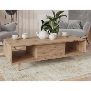 Diego - table basse - bois - 120 cm - bois - Bois