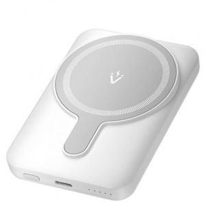 Batterie externe Vention FHSW0 5000 mAh 20 W sans fil Blanc PC