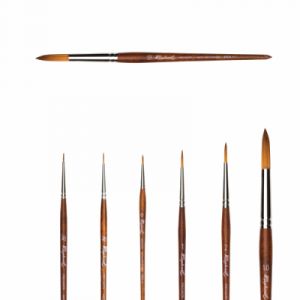 Raphaël Pinceau rond en fibre synthétique imit. martre Precision série 8504 2