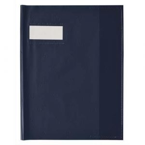 Elba 1 Protège cahier 24x32cm noir transparent
