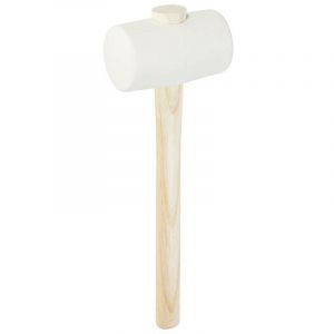 Picard Maillet en caoutchouc blanc, 130 x 75 mm