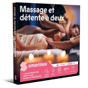 Smartbox Massage et d&eacute;tente &agrave; deux​