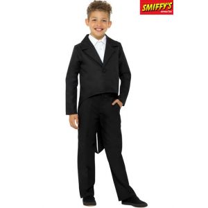 Smiffy's QUEUE DE PIE ENFANT NOIR-TAILLE 10/12 ANS