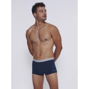 Lot de 6 boxer homme marine en coton
