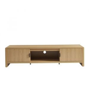 Meuble tv effet chêne 160cm