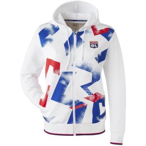 Olympique lyonnais Veste Veste cap training fusion blc hom