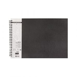 Daler Rowney Daler - Rowney Cahier orientation paysage &agrave; spirale Papier 150 g/m&sup2; Blanc 380 x 297 mm