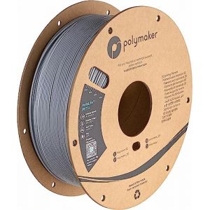 Image de Polymaker PB01003 PolyLite Filament PETG résiste à la chaleur, résistance élevée à la traction 1.75 mm 1000 g gris 1 pc