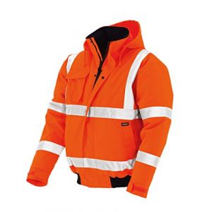 Texxor 4119-L Whistler Pilote-Veste de Travail Visibilité, Orange, Taille L